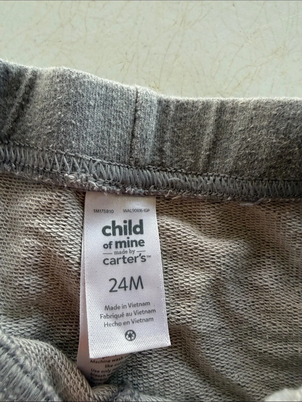 Carter's Heather Gray Kids Stretch Joggers